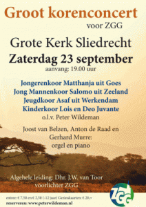 Sliedrecht groot korenconcert jbgg