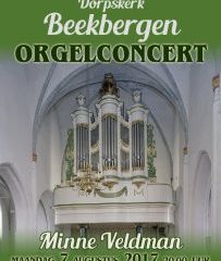 Beekbergen dorpskerk orgelconcert minne