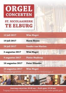 Elburg orgelconcert met Pieter Heykoop