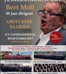 Bert Moll Jubileumconcert 40 jaar dirigent