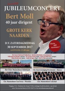 Bert Moll Jubileumconcert 40 jaar dirigent