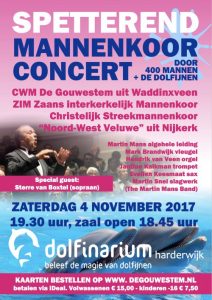 spetterend mannenkoor concert