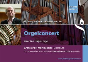 Doesburg orgelconcert Jan Hage
