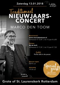 Marco den Toom nieuwjaarconcert 2018