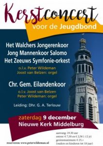 Nieuwe kerk van Middelburg kerstconcert