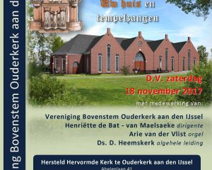 Ouderkerk cd opname met bovenstem