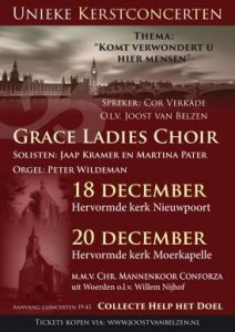 Unieke Kerstconcerten nieuwpoort moerkapelle