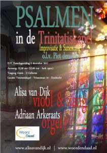 psalmen zingen trinitatiskapel dordrecht