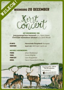 Dorpskerk van Nunspeet kerstconcert