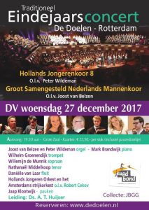 Eindejaarsconcert Hollands Jongerenkoor 2017