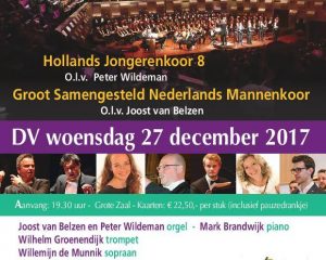 Eindejaarsconcert Hollands Jongerenkoor 2017