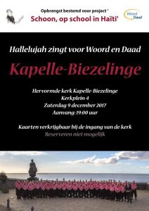 Mannenkoor Hallelujah concert Kapelle-Biezelinge