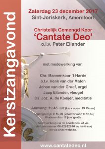 Sint-Joriskerk Amersfoort kerstconcert Cantate Deo