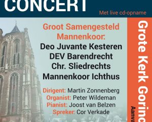 Gorinchem Groot Mannenkoor concert