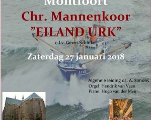 Montfoort nieuwjaarsconcert mannenkoor Eiland Urk