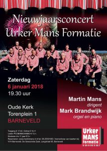 barneveld nieuwjaarsconcert urker mans formatie