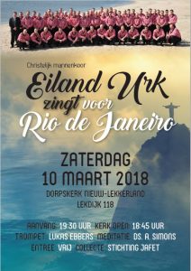 Eiland Urk zingt voor Rio de Janeiro