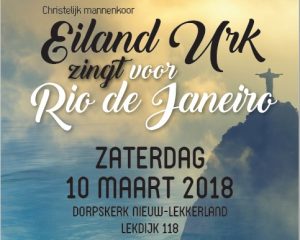 Eiland Urk zingt voor Rio de Janeiro