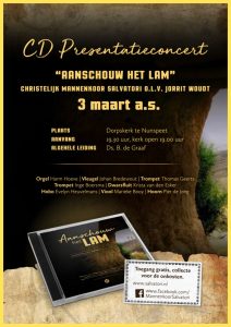 cd presentatieconcert christelijk mannenkoor salvatori