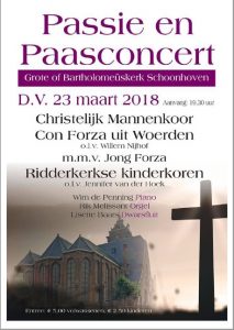 grote kerk van schoonhoven paasconcert