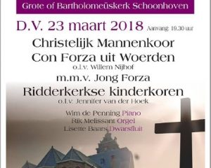 grote kerk van schoonhoven paasconcert