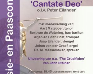 Cantate Deo Amersfoort passie en pasen