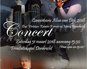 Trinitatiskapel van dordrecht concert Alisa van Dijk