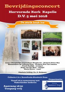 bevrijdingsconcert hervormde kerk Kapelle