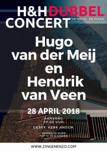 Andijk dubbelconcert Hugo en Hendrik