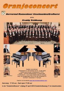 IJsselmuiden oranjeconcert in de Oosterholthoeve