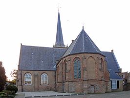 Dorpskerk van Ouderkerk aan de IJssel met Jan Peter Teeuw