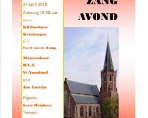 johanneskerk kruiningen oranje zangavond