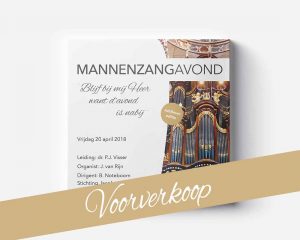 Voorverkoop cd Katwijkse mannenzang voorjaar 2018