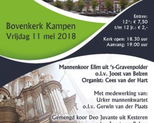 Bovenkerk van kampen zangavond evangelisatie leeuwarden