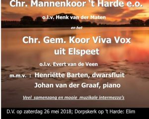 Dorpskerk Elim 't Harde zomeravondconcert