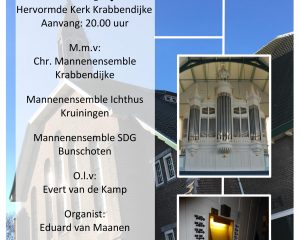 Hervormde kerk Krabbendijke benefietconcert