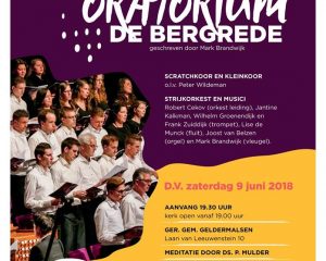 Scratchkoor zingt oratorium de Bergrede