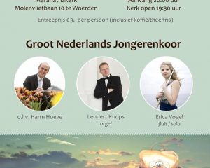 Woerden samenzangavond met Groot Nederlands Jongerenkoor