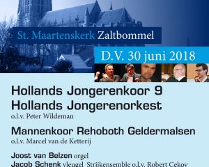 Zaltbommel Sint Maartenskerk concert voor Moldavie