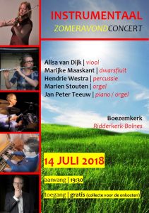 ridderkerk instrumentaal zomeravondconcert