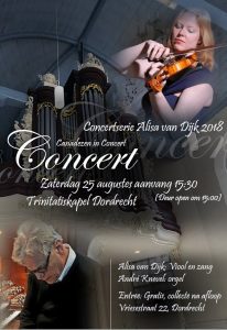Canadezen in concert met Alisa van Dijk