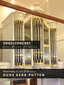 oude kerk putten orgelconcert minne veldman