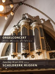 schildkerk rijssen orgelconcert Minne Veldman