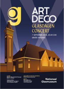 Art Deco Glasdagen concert nationaal glasmuseum Leerdam