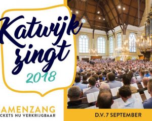 Katwijk zingt massale samenzang met organist Jaap van Rijn