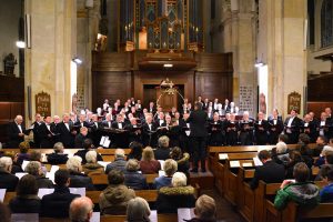 jubileumconcert petruskerk woerden met mannenkoor conforza