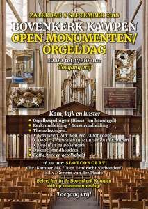 Bovenkerk van Kampen Open Monumentendag