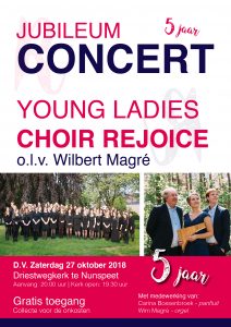 driestwegkerk nunspeet jubileumconcert 5 jaar YLC rejoice