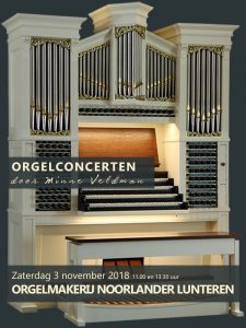 Orgelmakerij Noorlander te Lunteren met Minne Veldman
