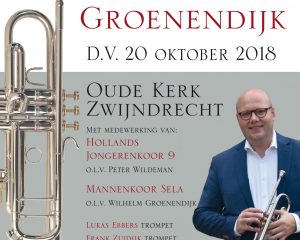 Oude kerk Zwijndrecht jubileumconcert Wilhelm groenendijk